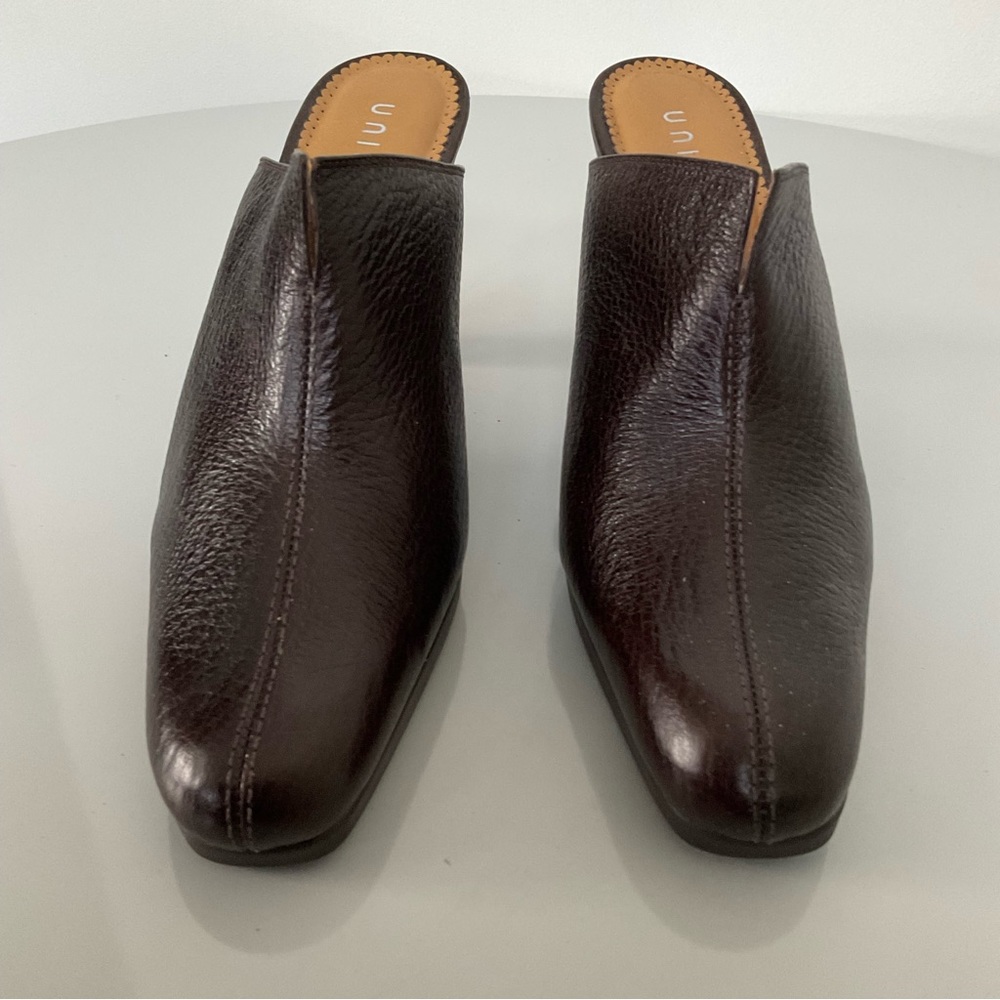 Unisa, brown backless mules - Picture 7 of 8